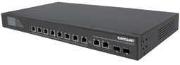 [561327] 8-Port Gigabit Ethernet 380W PoE+ Switch with 4 Uplink Ports and LCD Screen