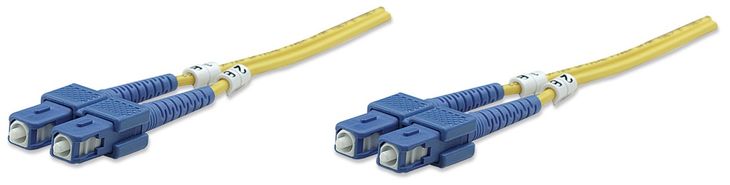 Fiber Optic Patch Cable, Duplex, Single-Mode