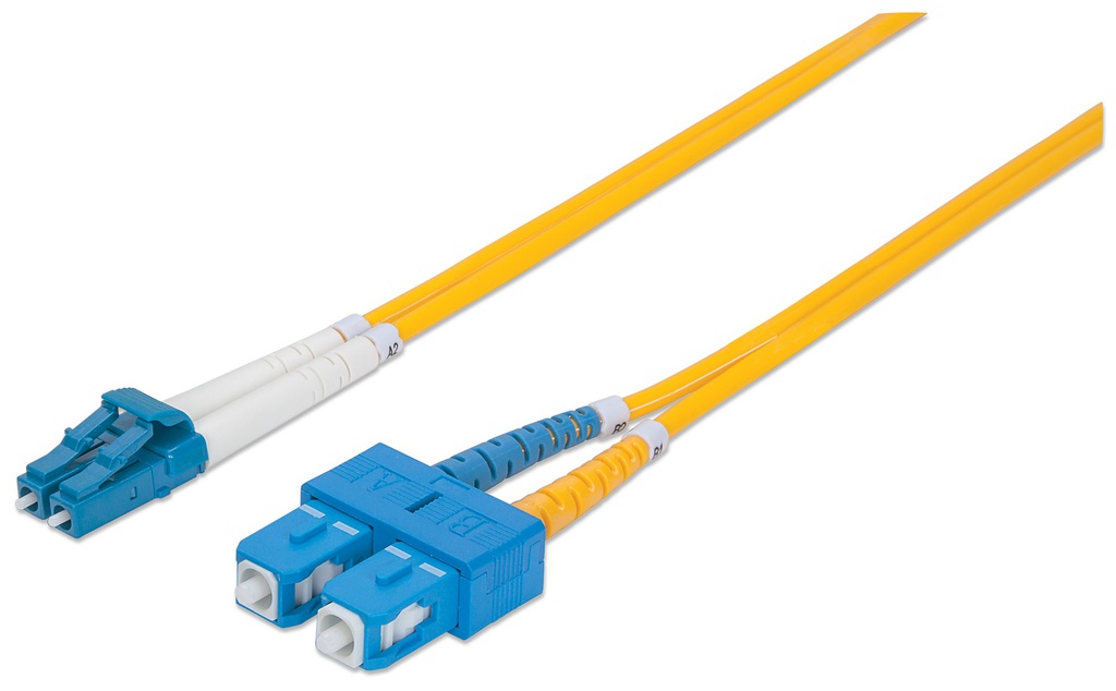 Fiber Optic Patch Cable, Duplex, Single-Mode