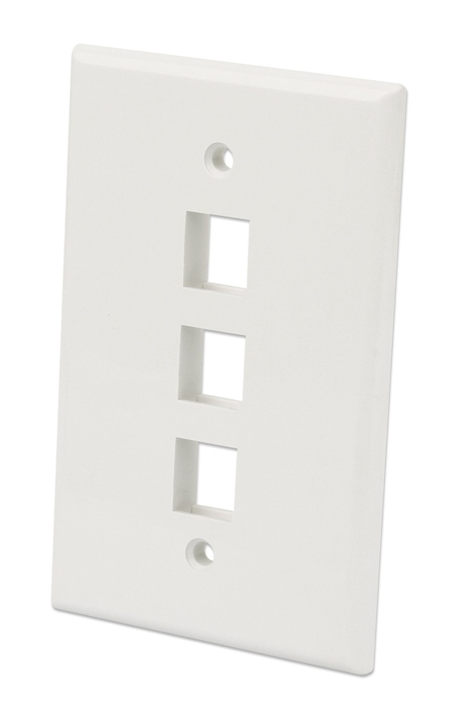 3-Outlet Oversized Keystone Wall Plate