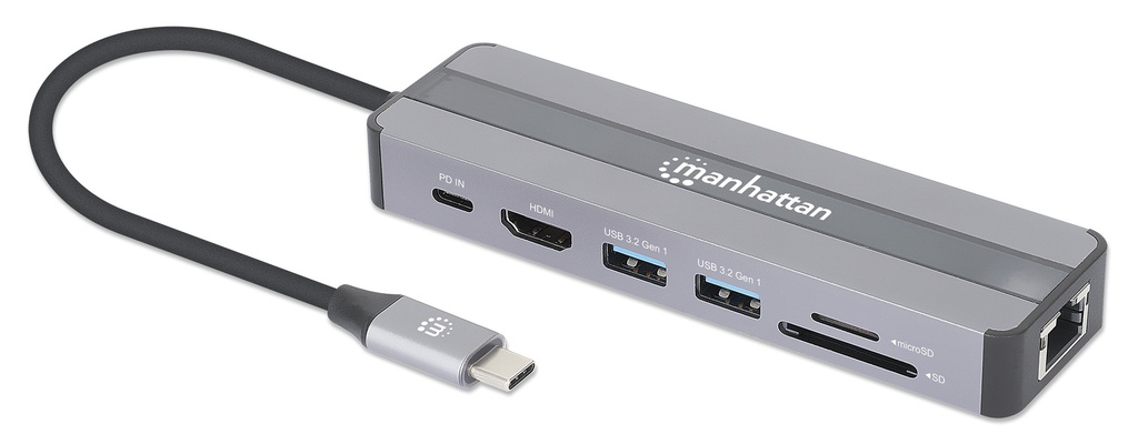 USB-C 7-in-1 Docking Station with Power Delivery
