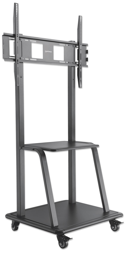 Ultra Heavy-Duty Height-Adjustable TV Cart