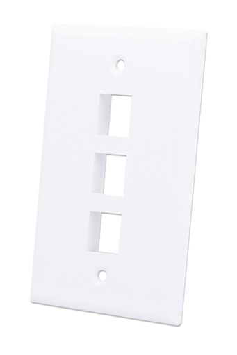 [772433] 3-Outlet Keystone Wall Plate