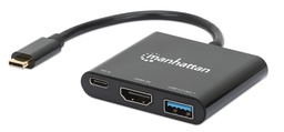 [130622] USB-C to HDMI 3-in-1 Docking Converter with Power Delivery