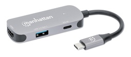 [130707] USB-C to HDMI 3-in-1 Docking Converter with Power Delivery