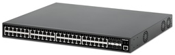 [561969] 54-Port L2+ Fully Managed PoE+ Switch with 48 Gigabit Ports and 6 SFP+ Uplinks