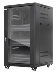 [716222] Pro Line Network Cabinet with Integrated Fans, 18U