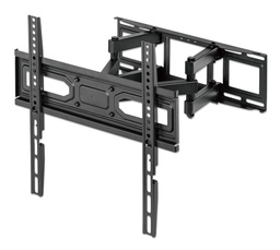 [461344] Full-Motion TV Wall Mount with Post-Leveling Adjustment